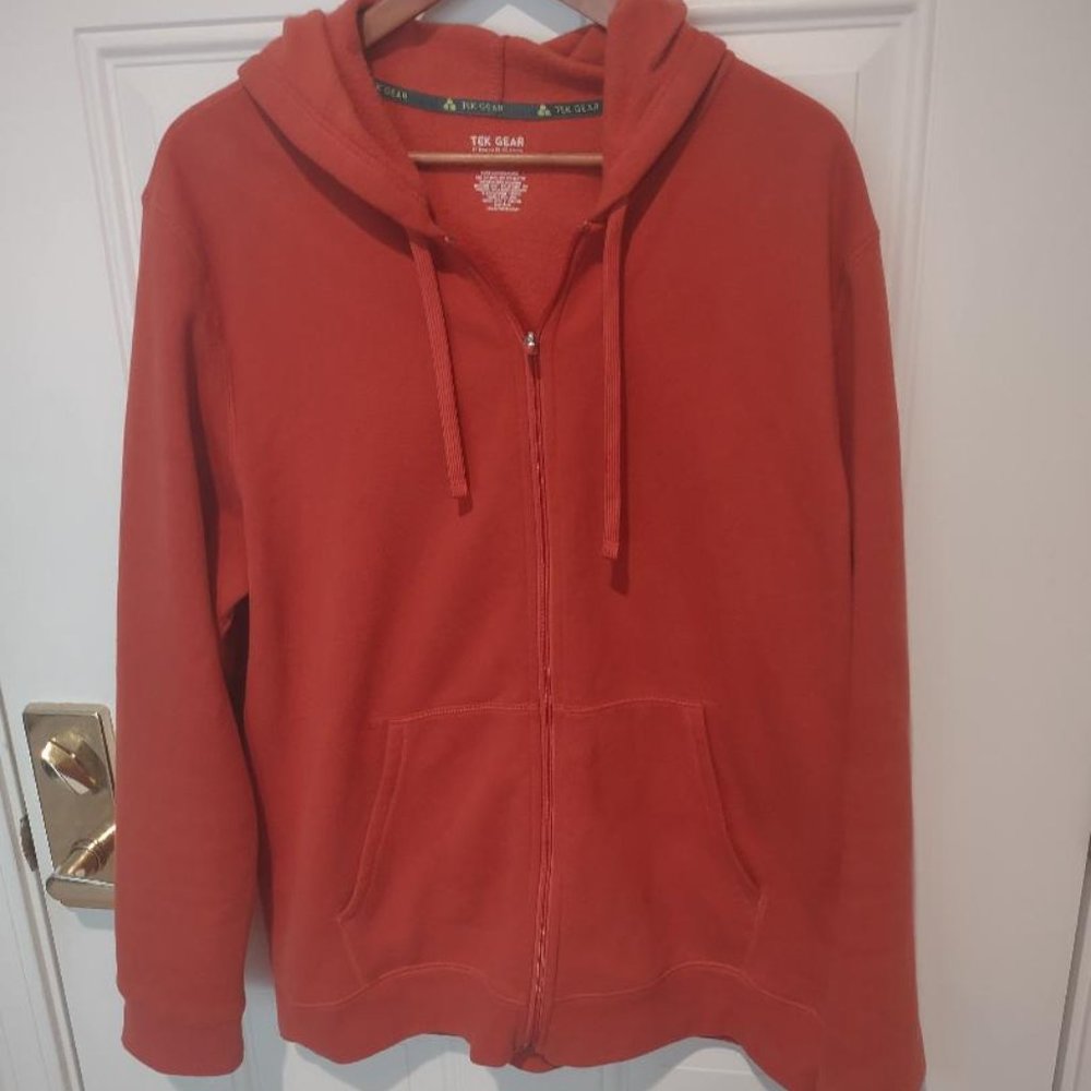 XL HOODIE burnt orange